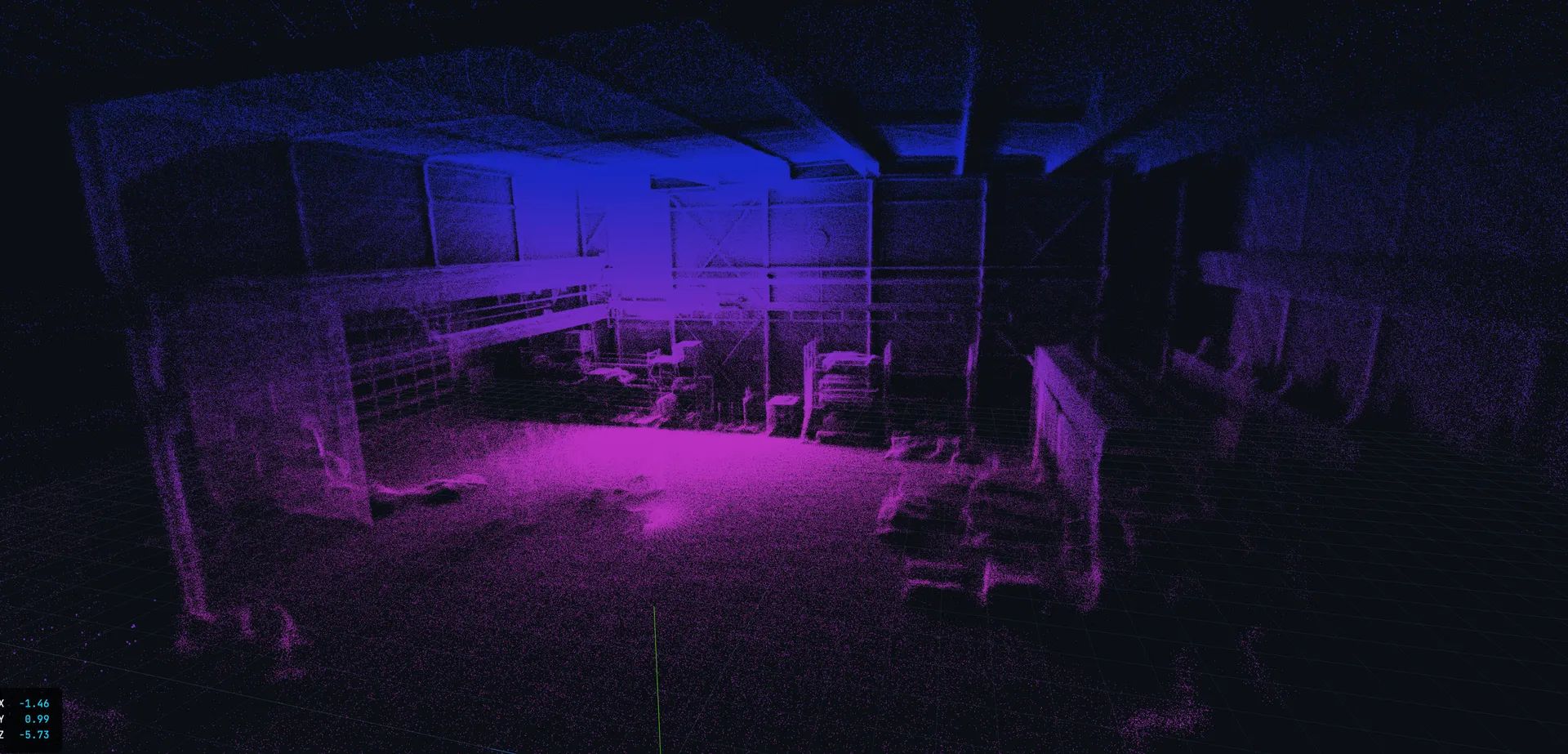 LiDAR-3D-Scan Halle