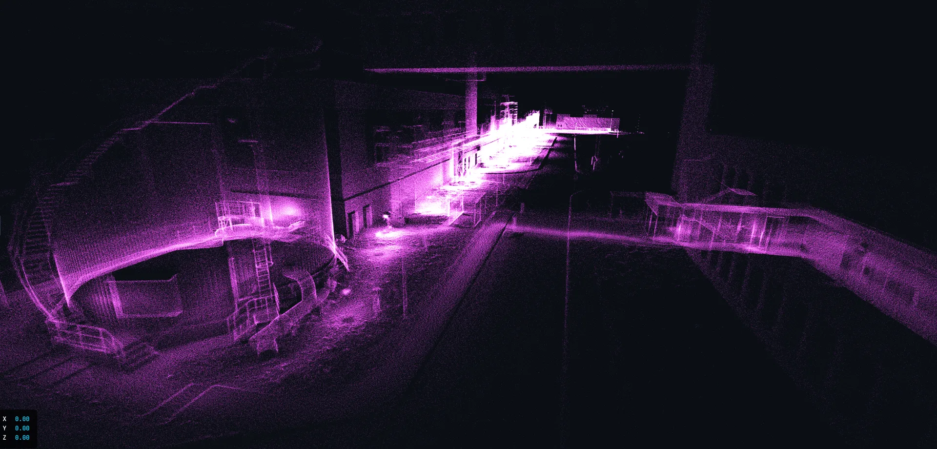 LiDAR-3D-Scan Kraftwerk – lückenlose Dokumentation