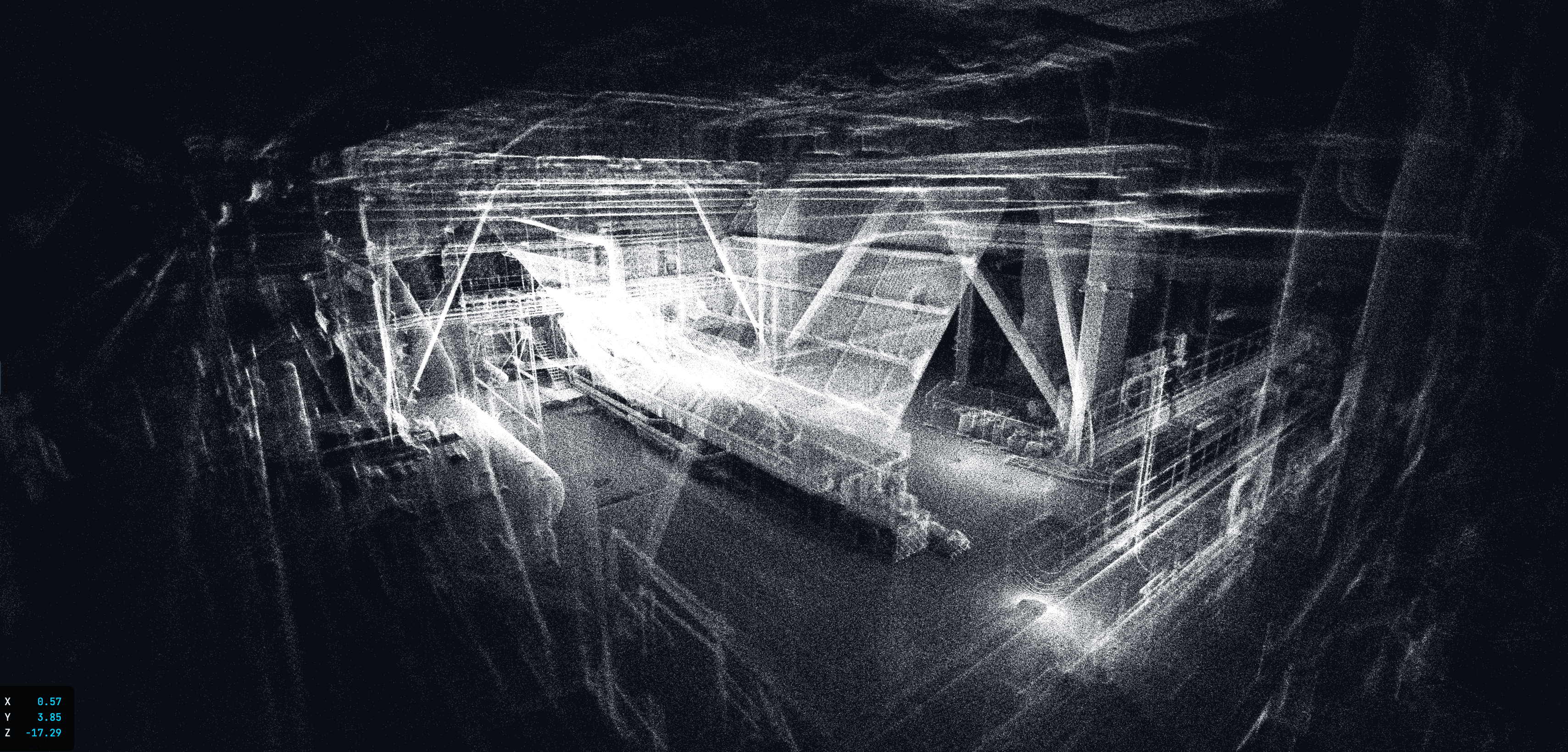 LiDAR-3D-Scan Kesselhaus