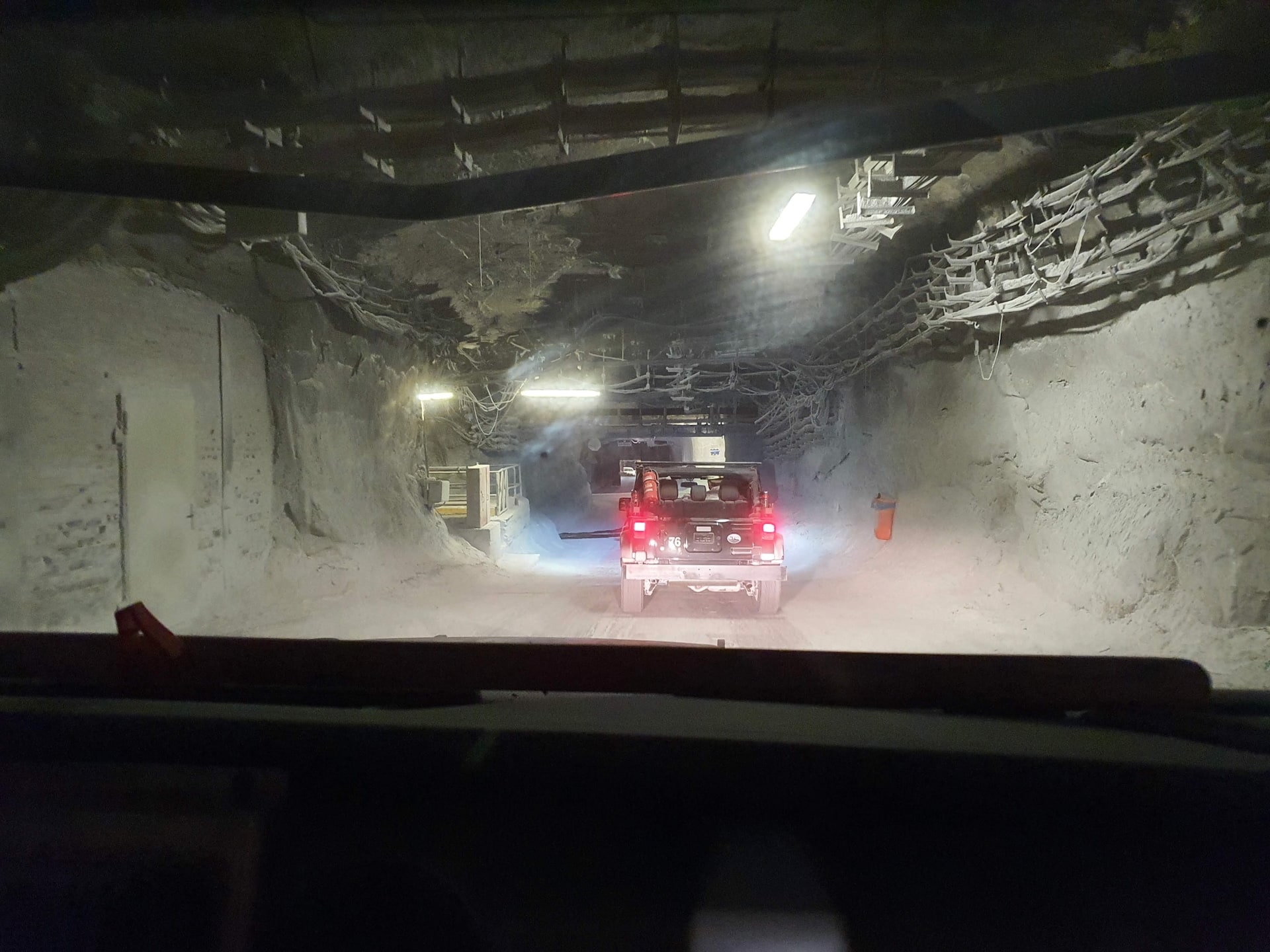 Salzbergwerk unter Tage