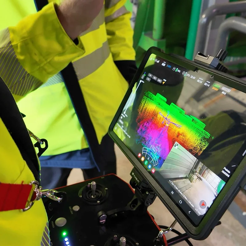 Blick auf flyability Controller