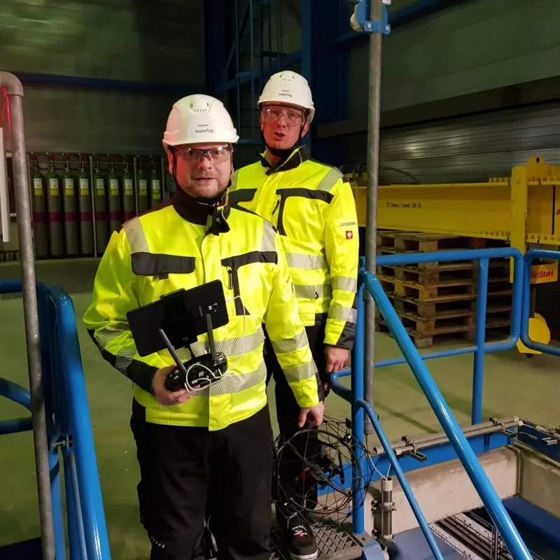 Stephan und Christian Engelke Kraftwerk niederlande