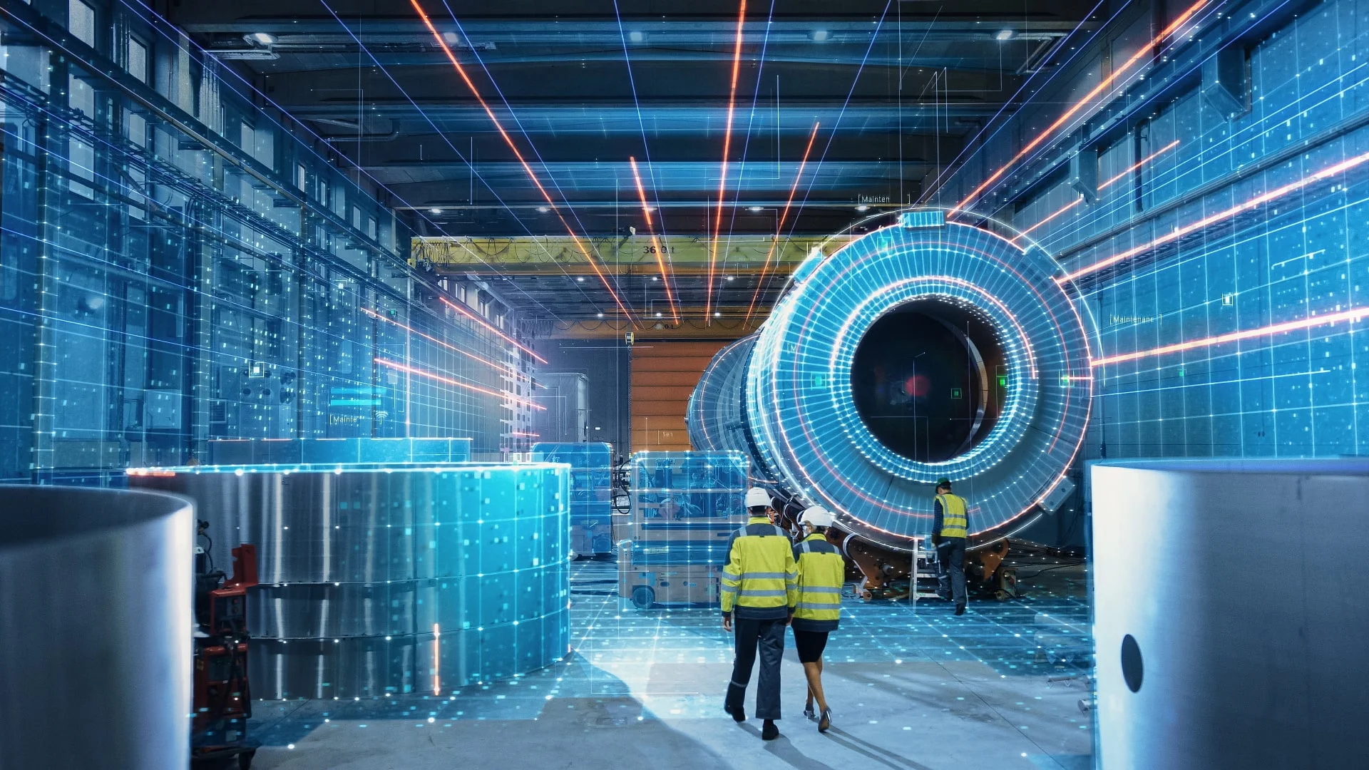 Digital twin from drone LiDAR data – industrial plant 3D model